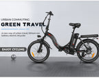 SAMEBIKE CY20 350W Moteur Vélo électrique Portable/Pliable 20"