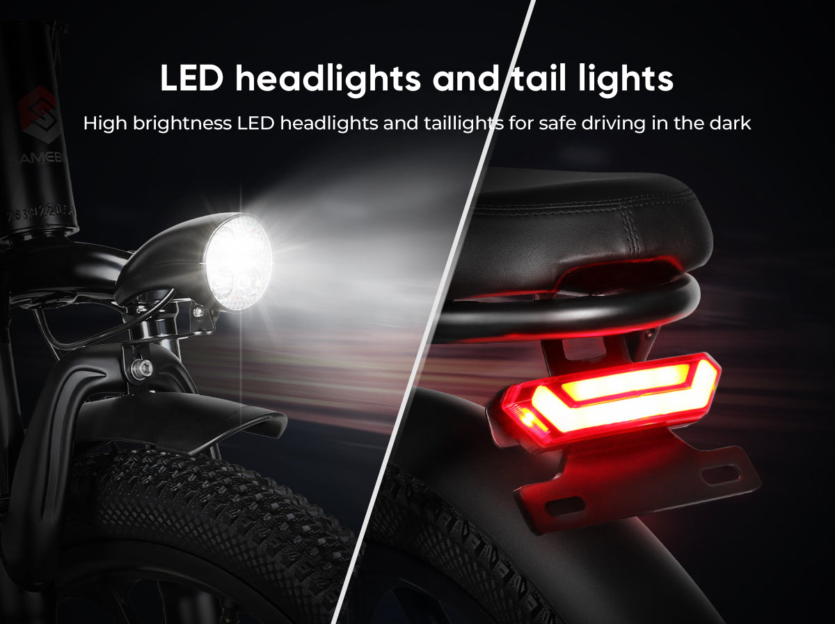 SAMEBIKE CY20 350W Moteur Vélo électrique Portable/Pliable 20