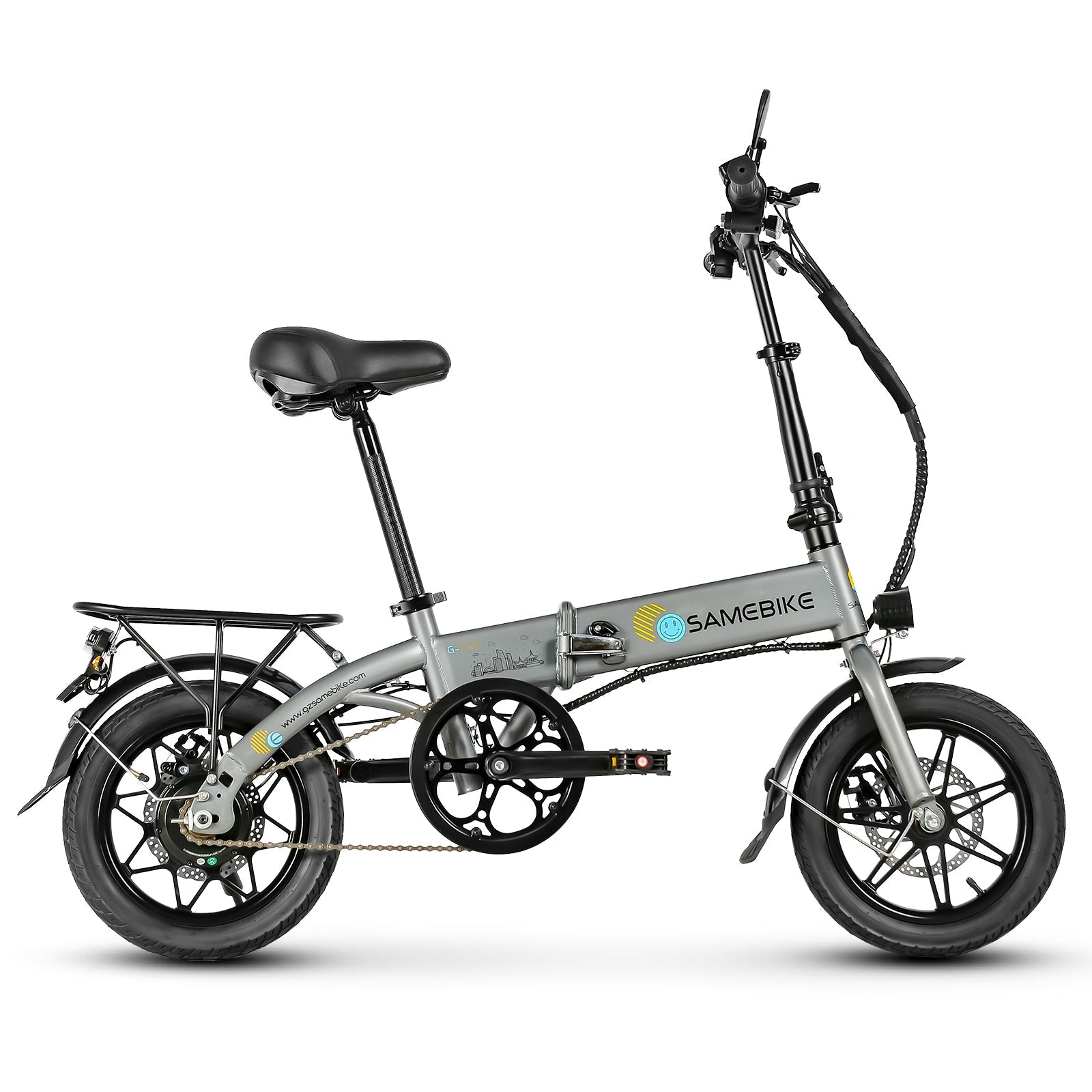 SAMEBIKE YINYU14 | Vélo électrique portable 350W 36V 7.8Ah