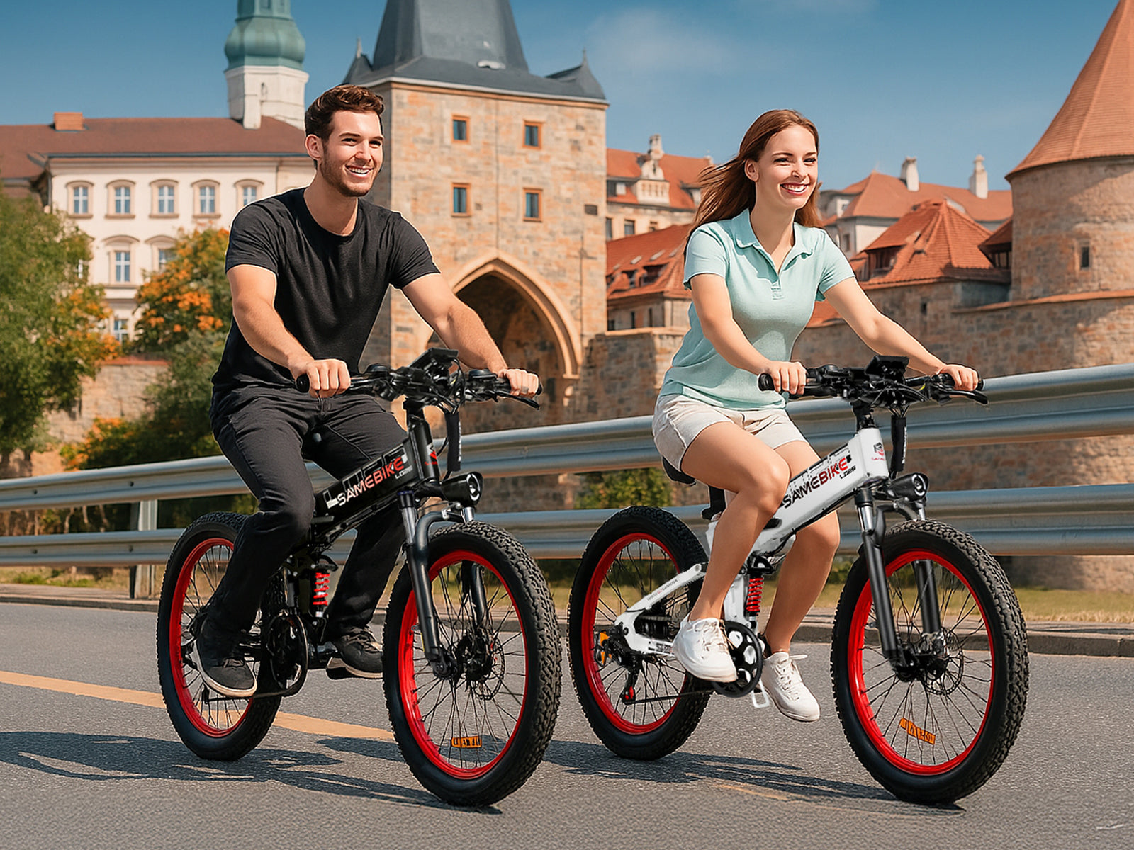 SAMEBIKE LO26 Plus 1000W | Vélo électrique tout-terrain 48V 15Ah