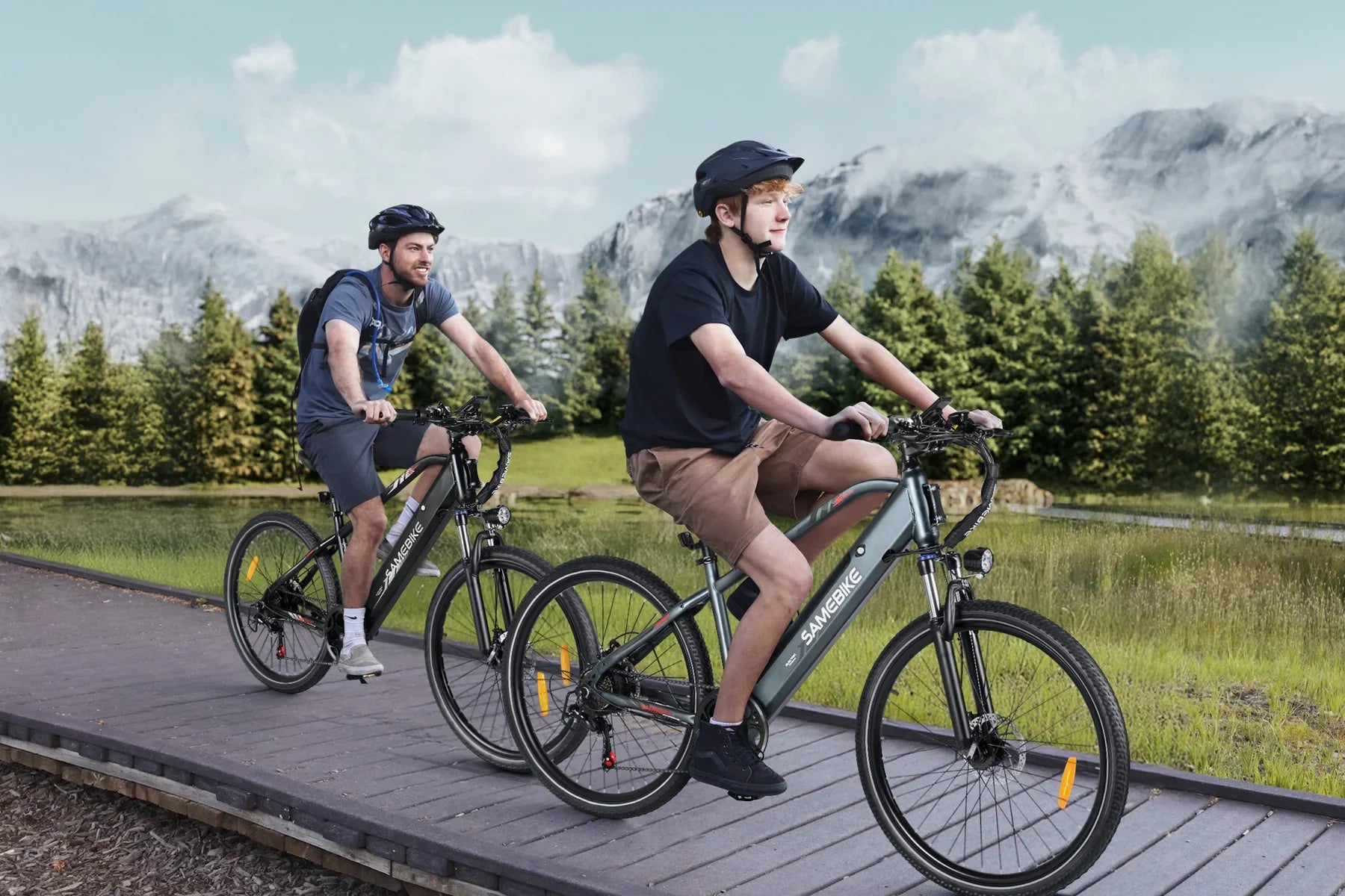 SAMEBIKE RS-A01 MEN | Vélo électrique tout-terrain 36V 15Ah
