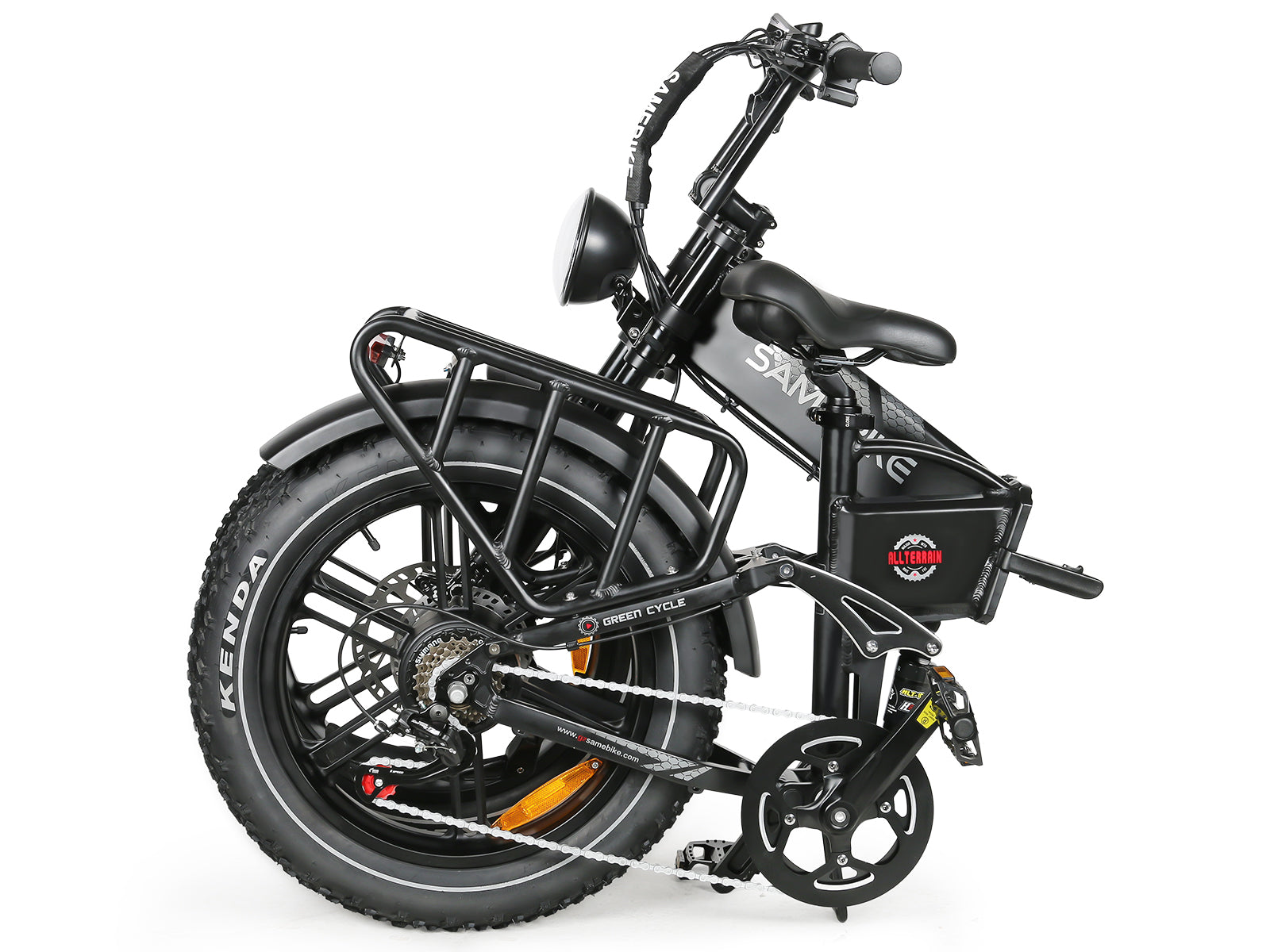 SAMEBIKE RS-A02 1200W Moteur VTT électrique Pliant Tout-terrain