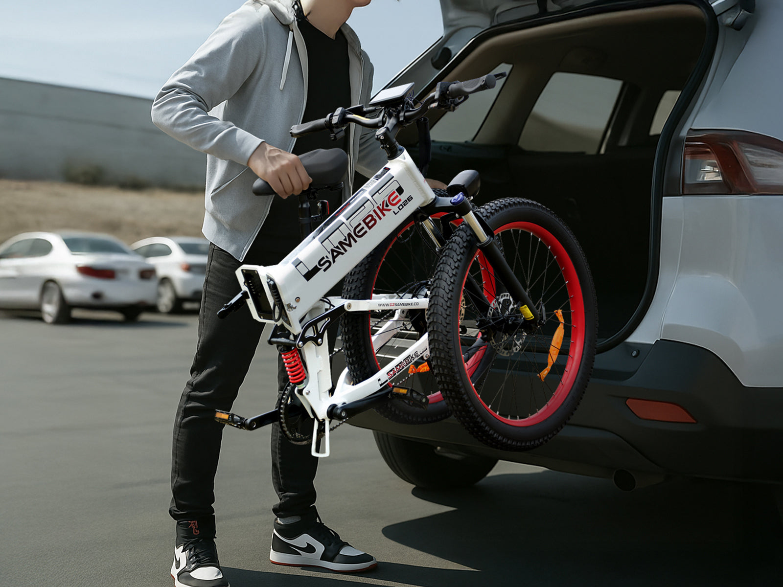 SAMEBIKE LO26 Plus 1000W | Vélo électrique tout-terrain 48V 15Ah