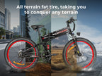 SAMEBIKE LO26 Plus 1000W | Vélo électrique tout-terrain 48V 15Ah