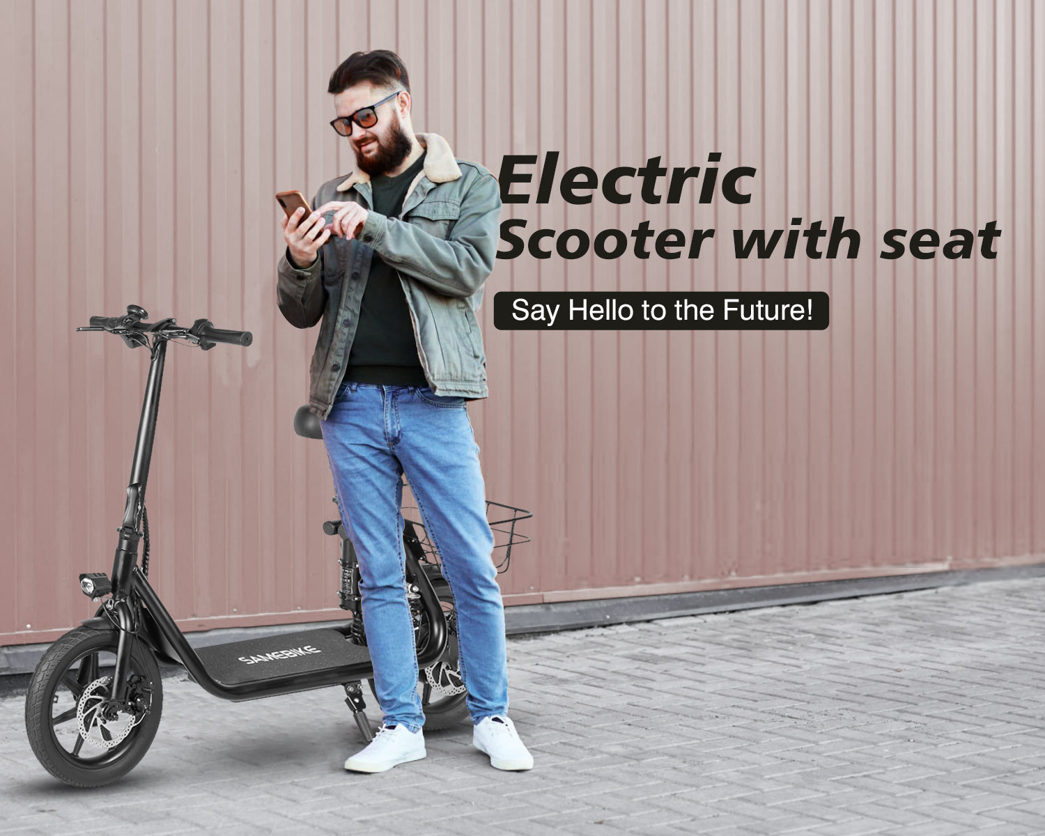 SAMEBIKE SM-C02 | Trottinette électrique pliante 500W 36V 13Ah