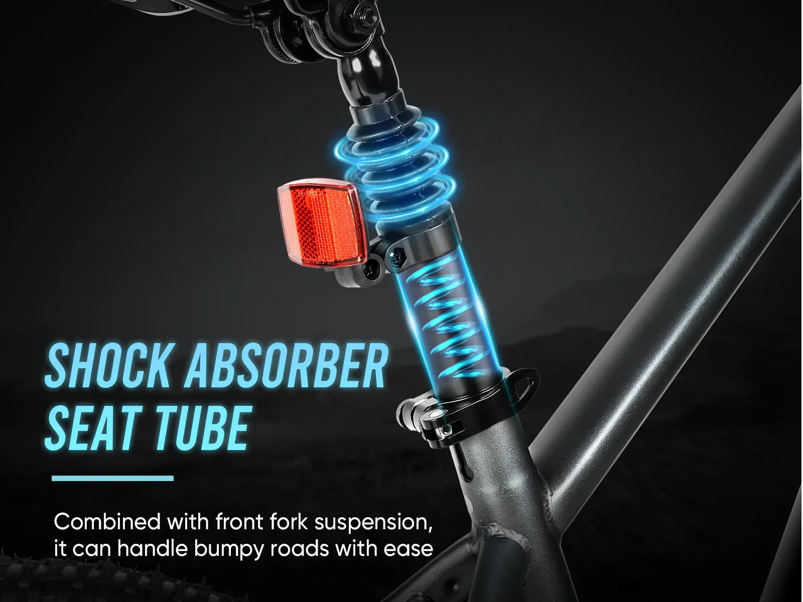 SAMEBIKE RS-A01 MEN | Vélo électrique tout-terrain 36V 15Ah