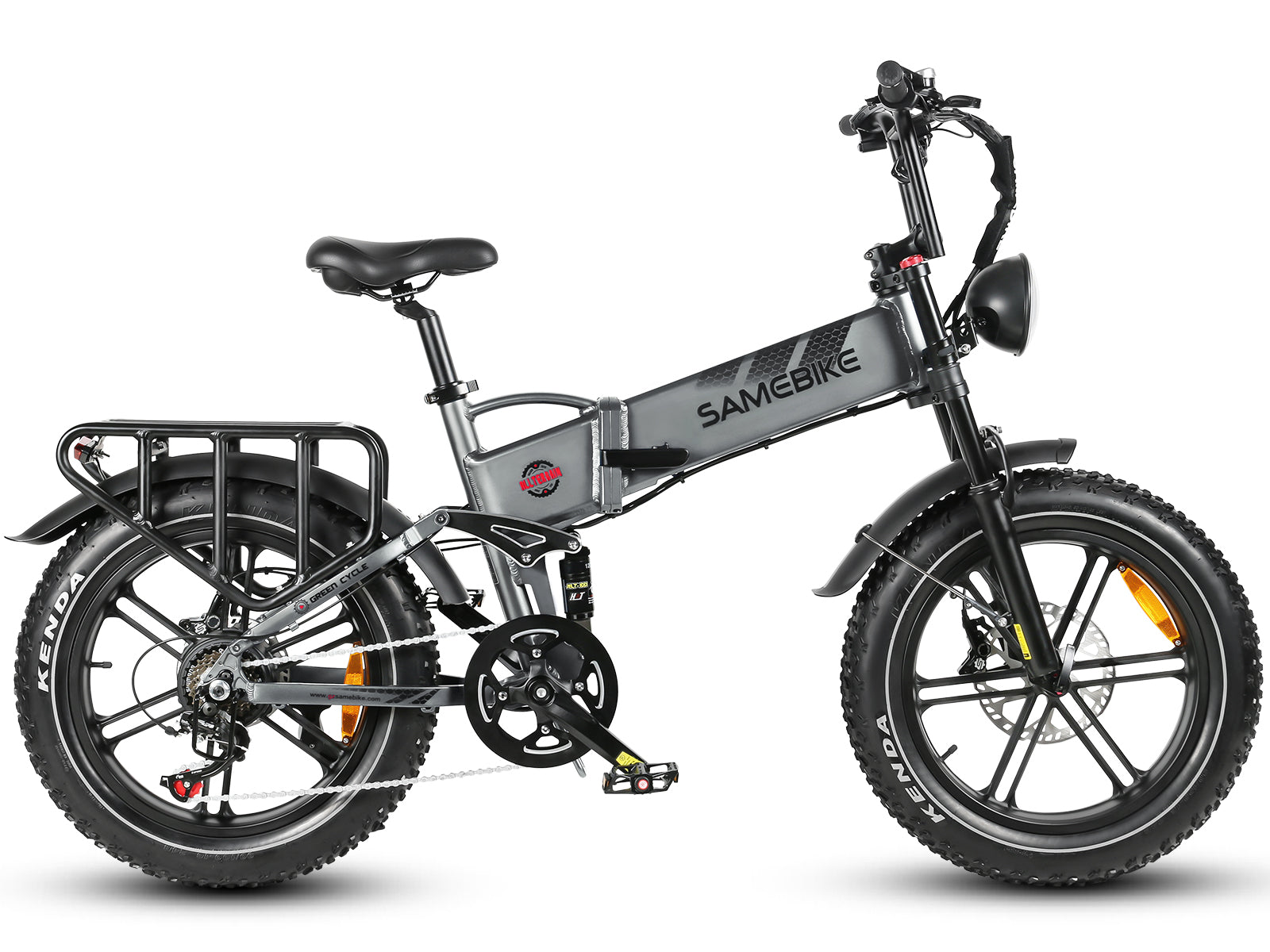SAMEBIKE RS-A02 1200W Moteur VTT électrique Pliant Tout-terrain