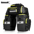 Borsa da bicicletta 3 in 1 multifunzionale, impermeabile, 65L