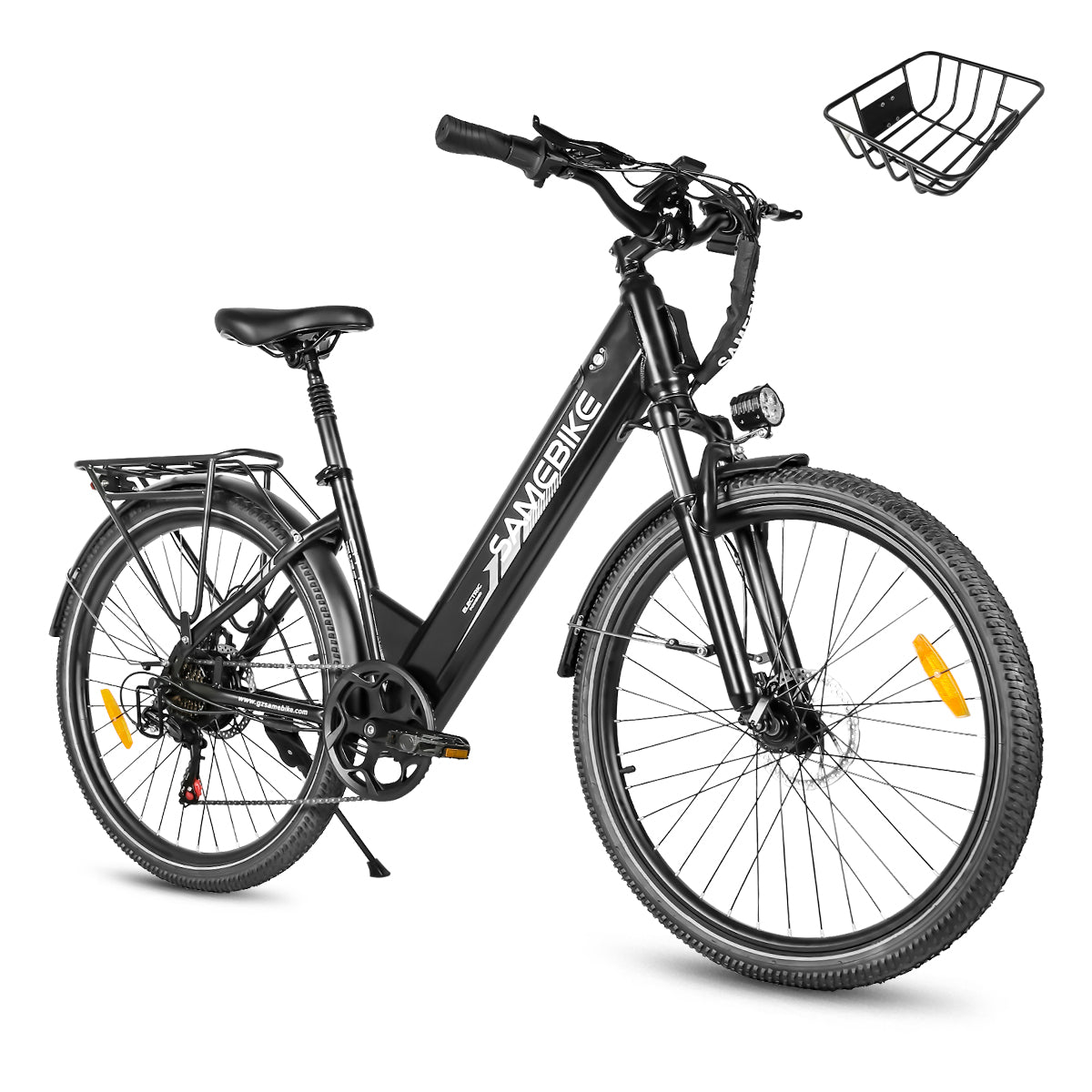 SAMEBIKE RS-A01 Pro | Vélo électrique urbain 36V 15Ah confortable