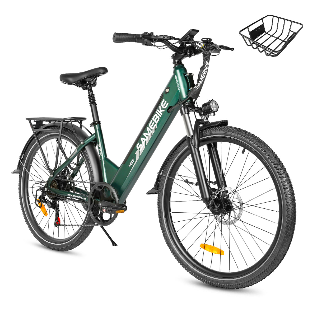 SAMEBIKE RS-A01 Pro | Vélo électrique urbain 36V 15Ah confortable