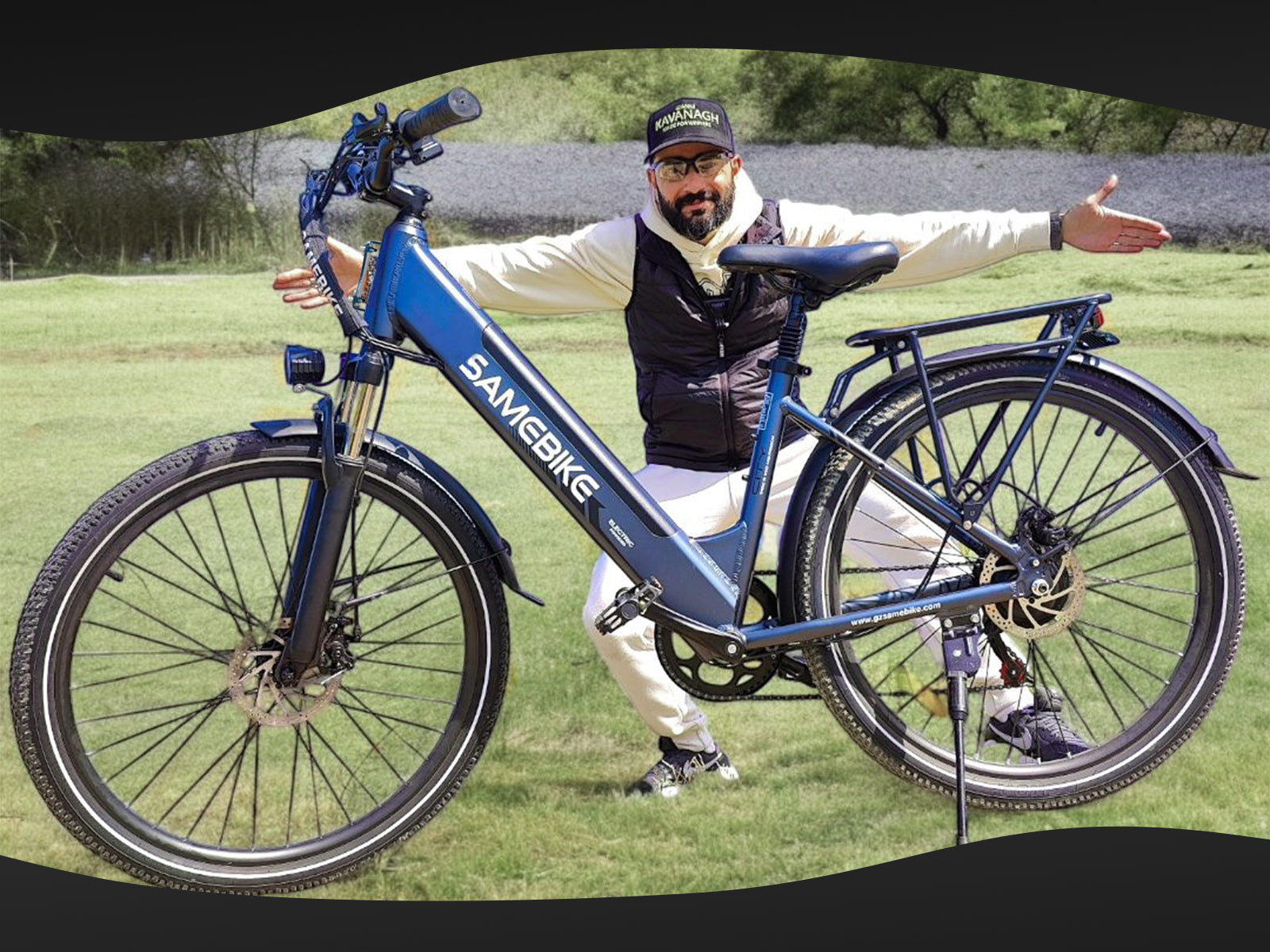 SAMEBIKE RS-A01 Pro | Vélo électrique urbain 36V 15Ah confortable