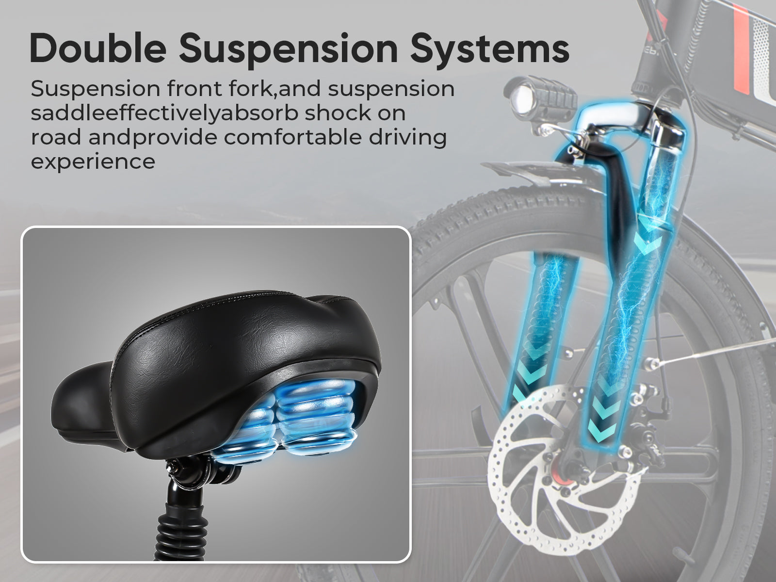 SAMEBIKE 20LVXD30-II 350W Moteur Vélo électrique Pliant