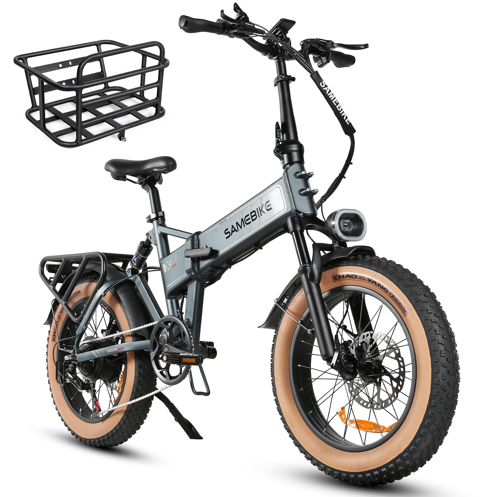 SAMEBIKE XWLX09-II VTT électrique 1000W à Pneus Larges