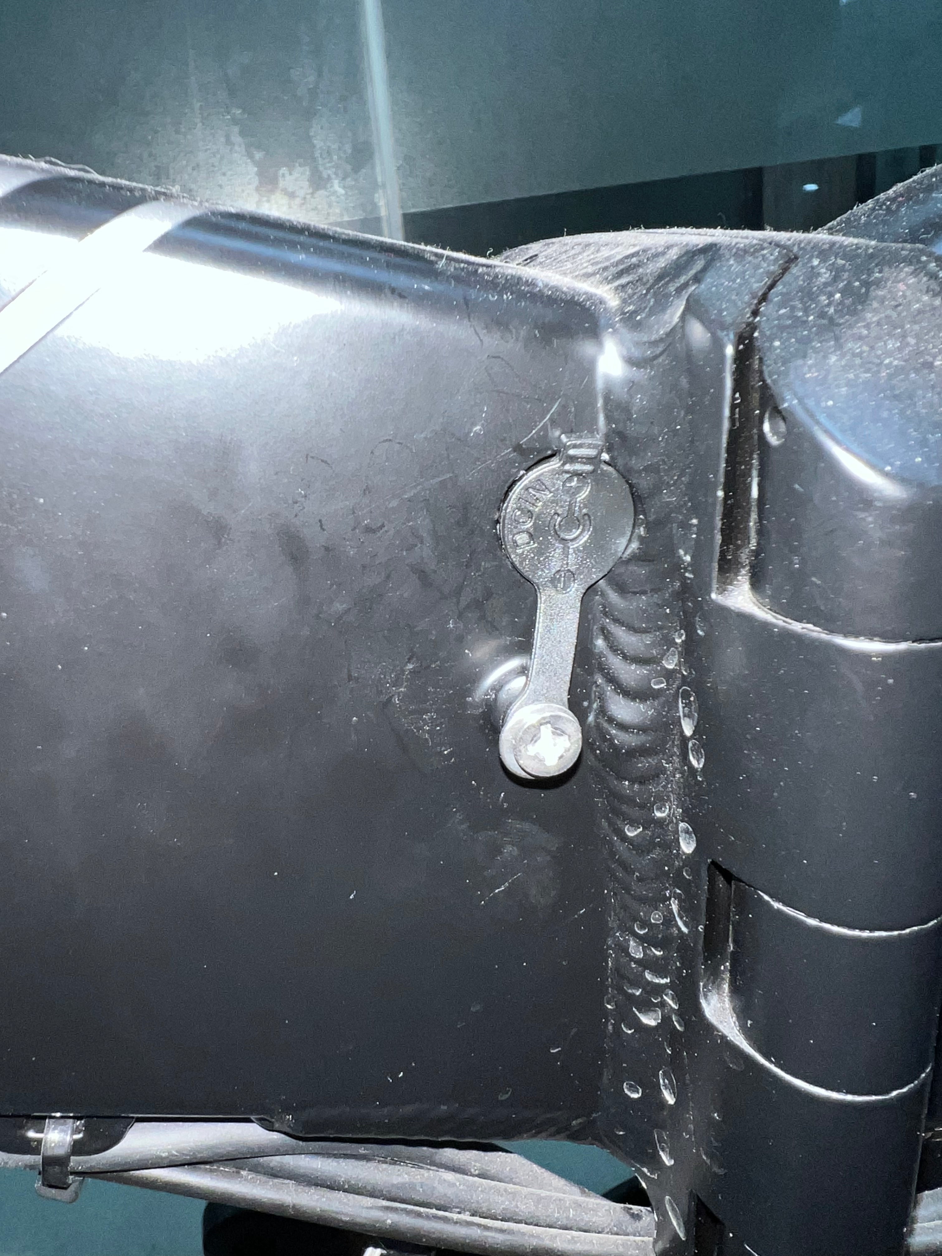 SAMEBIKE Bouchon en caoutchouc de la batterie