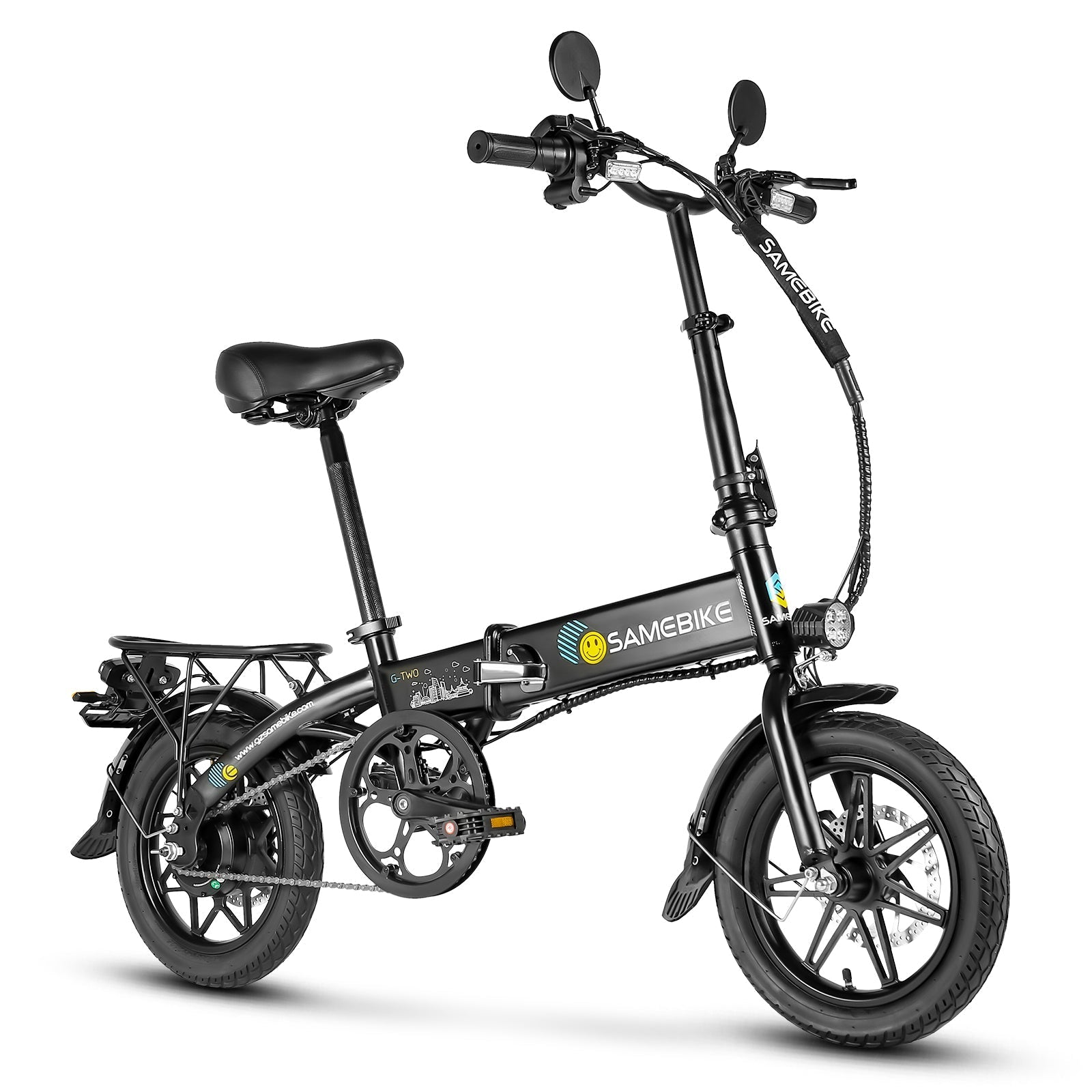 SAMEBIKE YINYU14 | Vélo électrique portable 350W 36V 7.8Ah