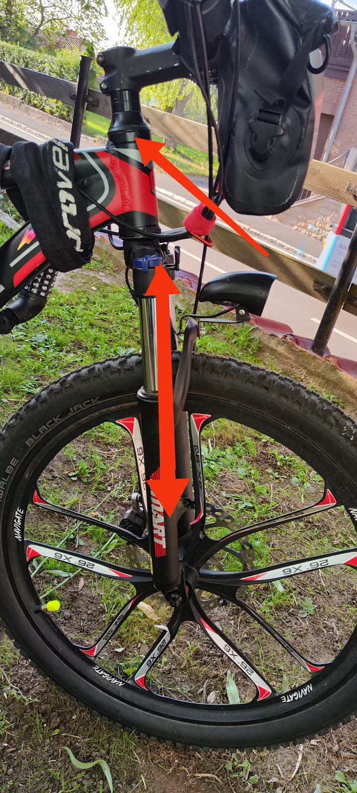 Fourche avant de vélo électrique SAMEBIKE (l'image n'est qu'une référence)