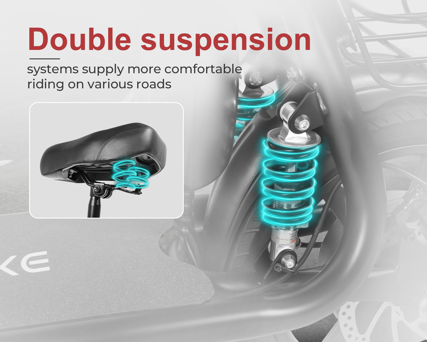 SAMEBIKE SM-C02 | Trottinette électrique pliante 500W 36V 13Ah