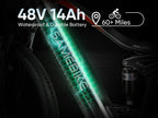 SAMEBIKE XD26-II 750W | Vélo électrique hybride 48V 15Ah