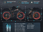 SAMEBIKE LO26 Plus 1000W | Vélo électrique tout-terrain 48V 15Ah