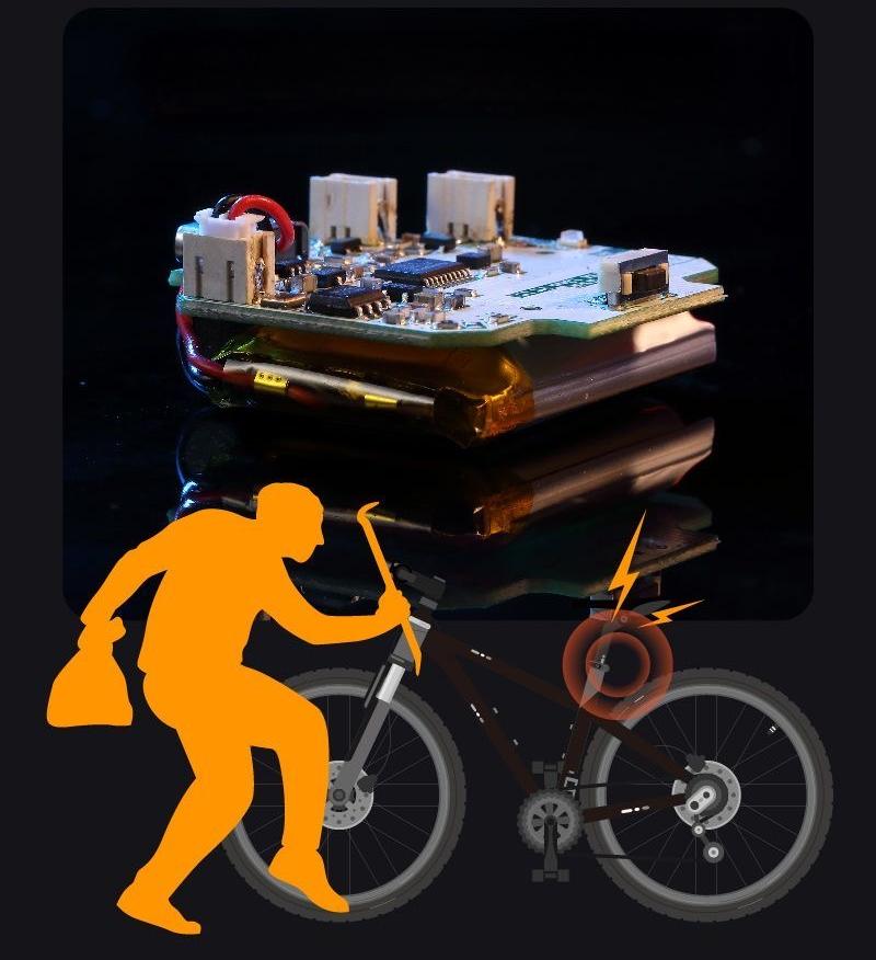 SAMEBIKE Alarme antivol pour vélo électrique
