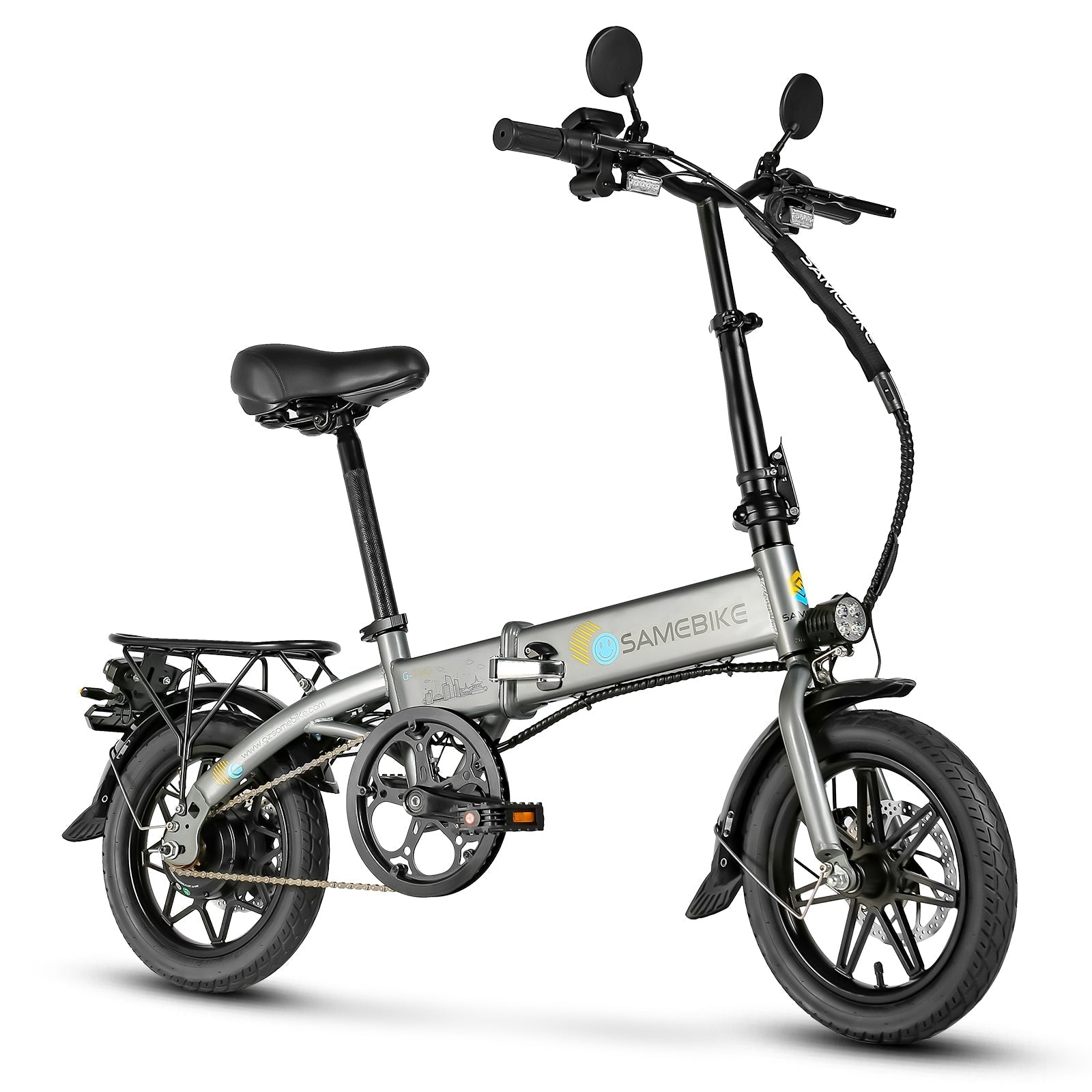 SAMEBIKE YINYU14 | Vélo électrique portable 350W 36V 7.8Ah
