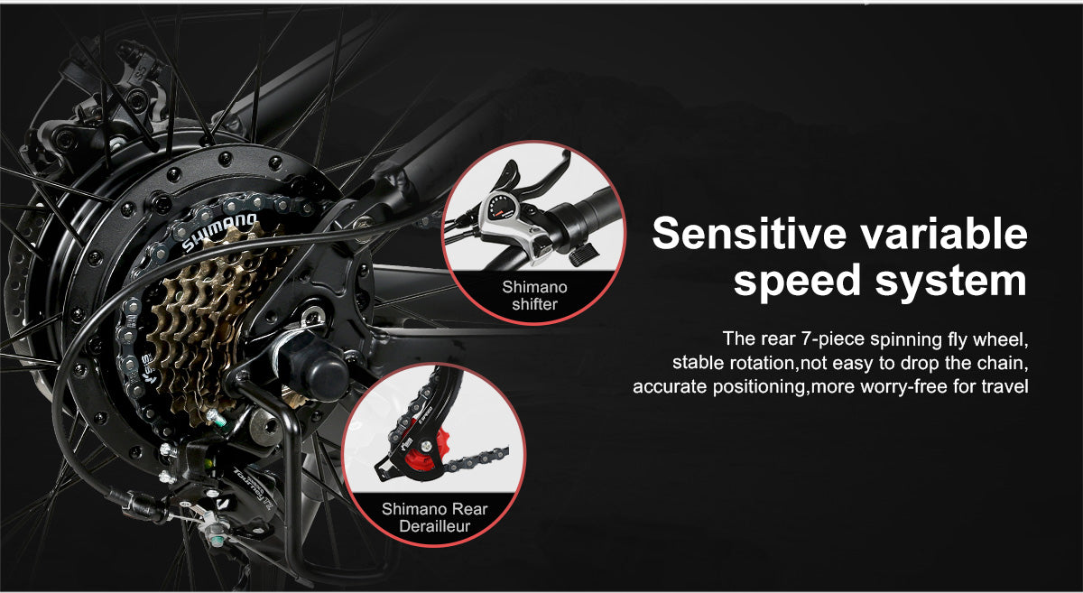 SAMEBIKE LO26-II-YD 900W | Vélo électrique pliant 48V 14Ah