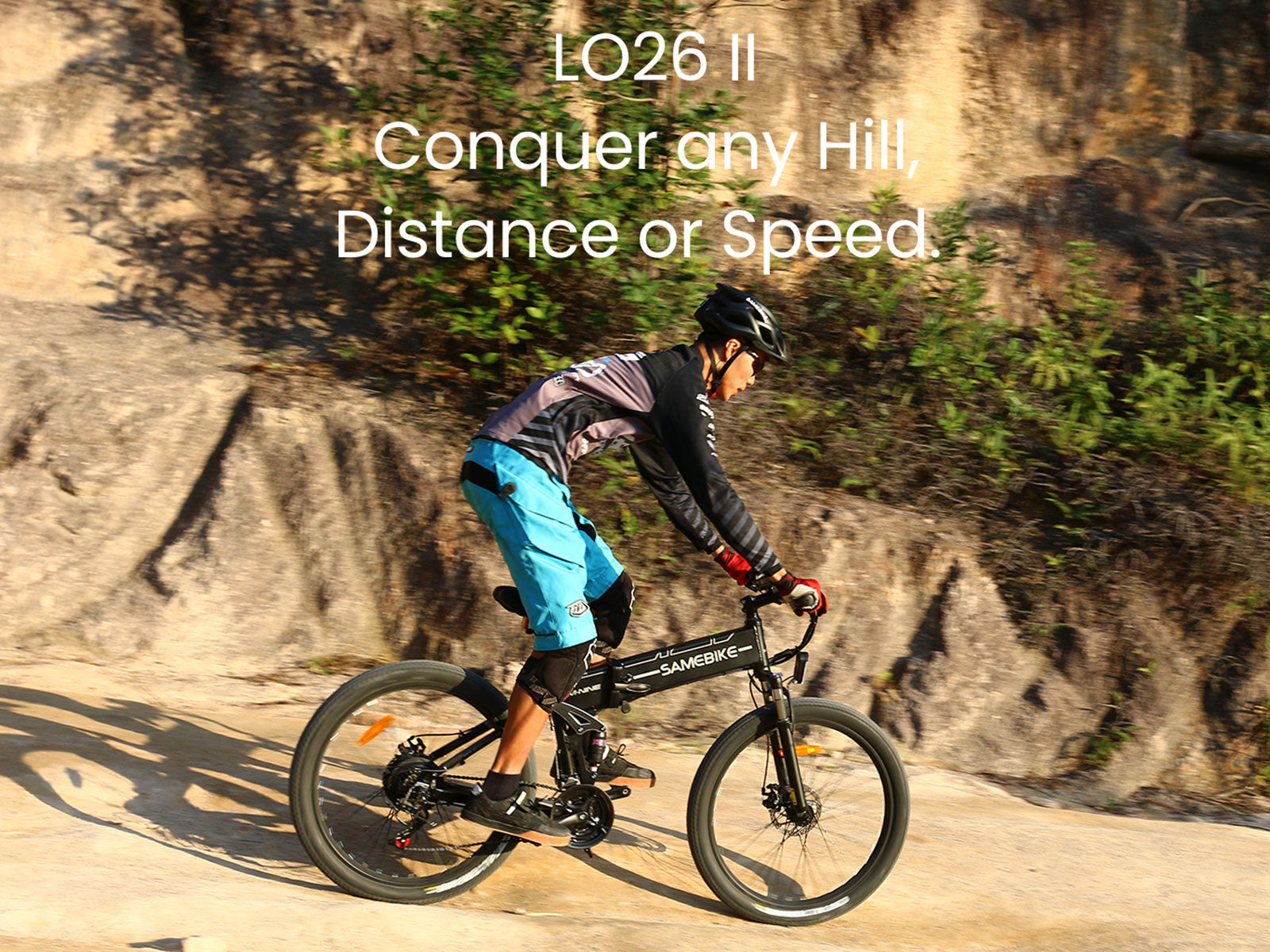 SAMEBIKE LO26-II-YD 900W | Vélo électrique pliant 48V 14Ah