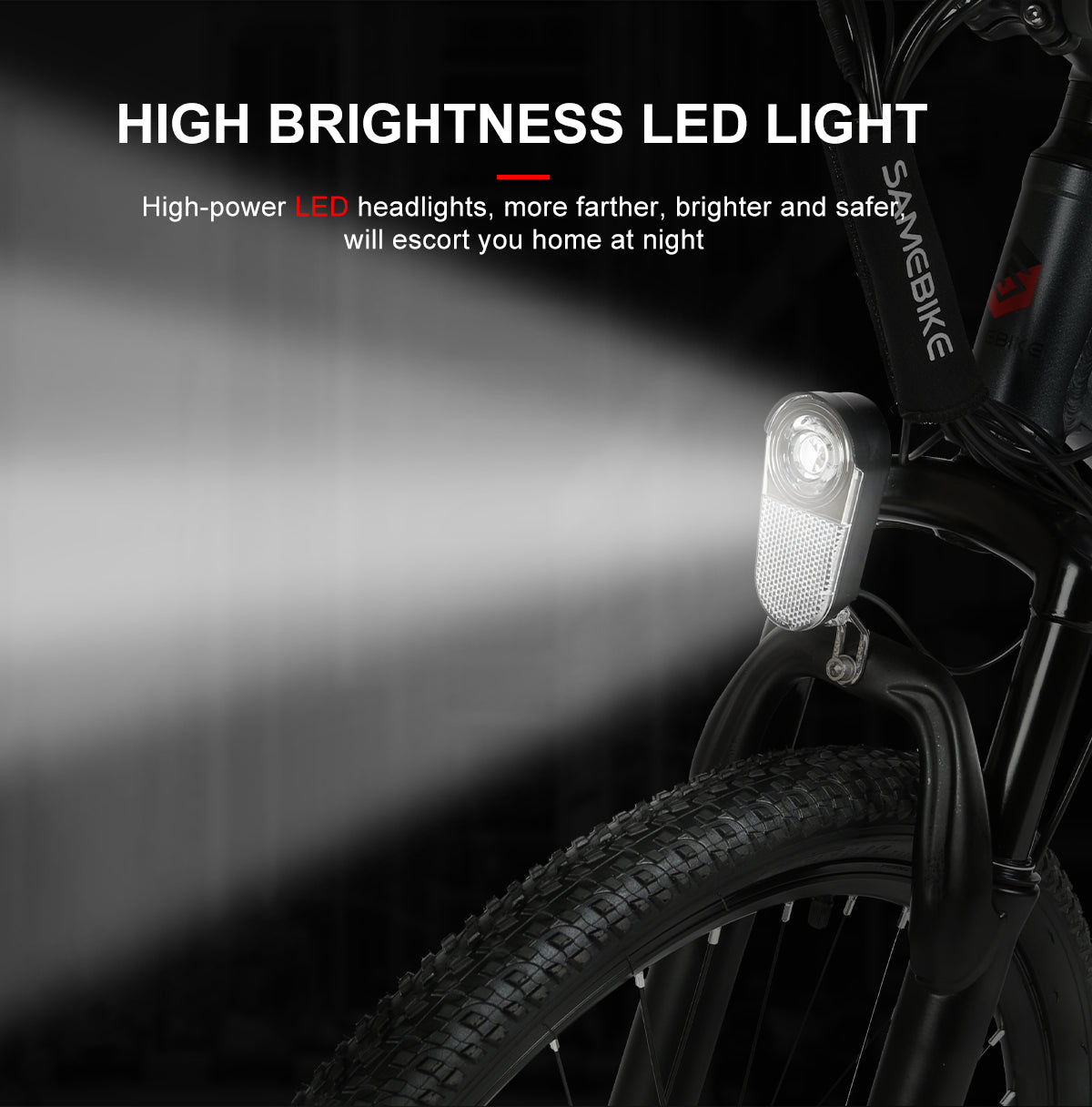 SAMEBIKE SY26-II 500W | Vélo électrique tout-terrain 36V 13Ah