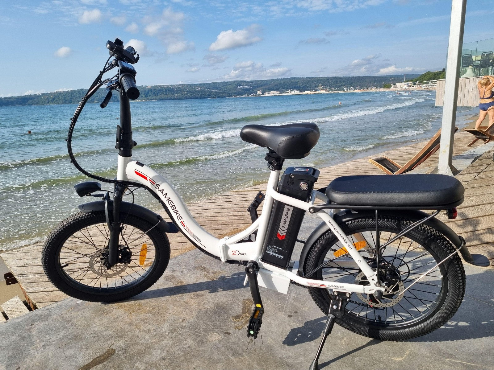 SAMEBIKE CY20 350W Moteur Vélo électrique Portable/Pliable 20"