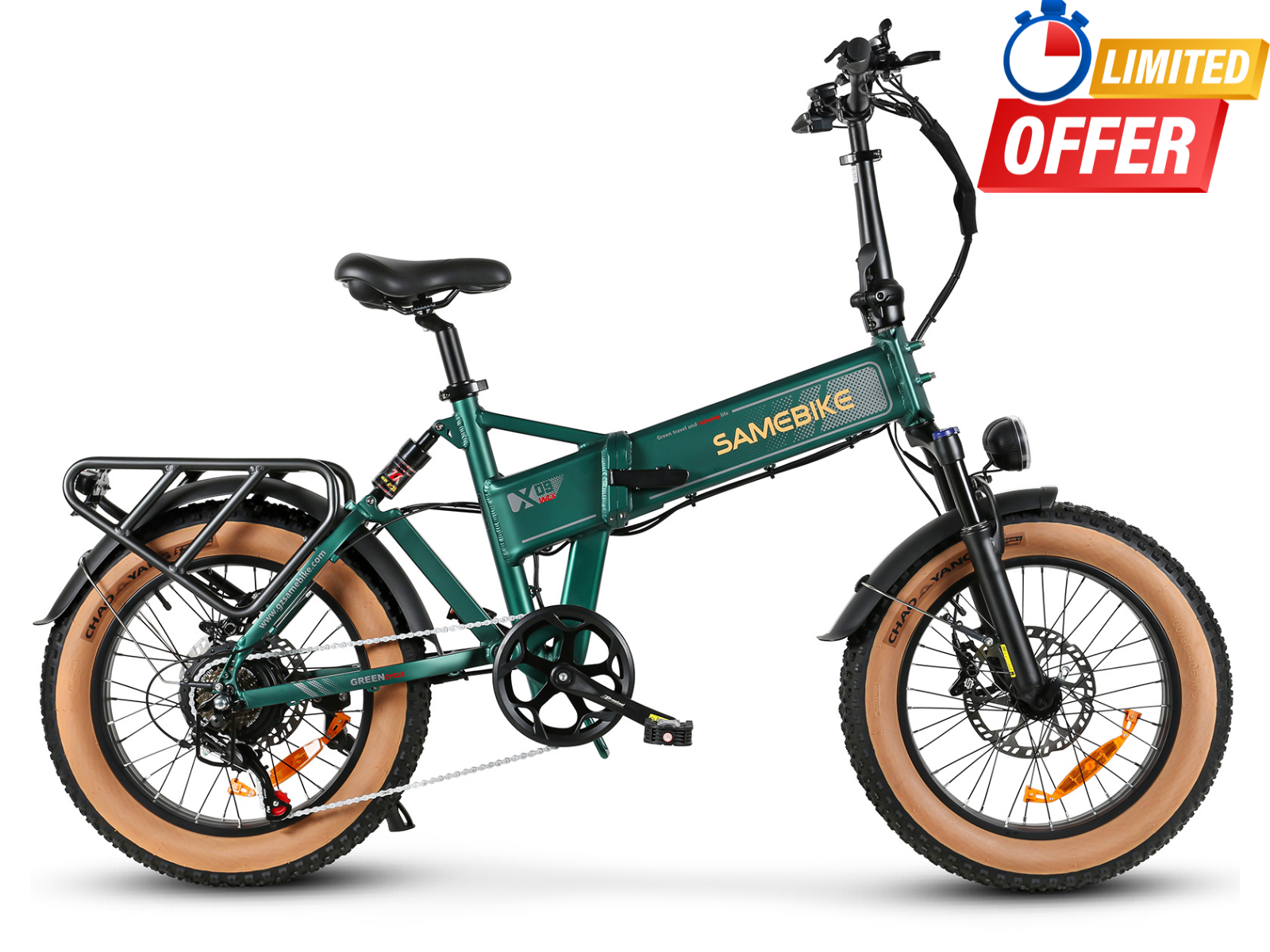 SAMEBIKE XWLX09-II VTT électrique 1000W à Pneus Larges