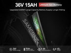 SAMEBIKE RS-A01 Pro | Vélo électrique urbain 36V 15Ah confortable