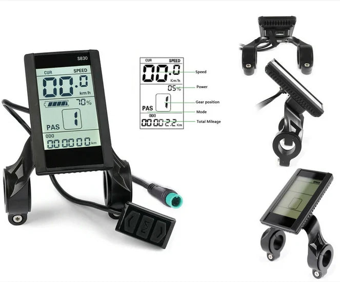 Samebike compteur LCD écran, tous les modèles