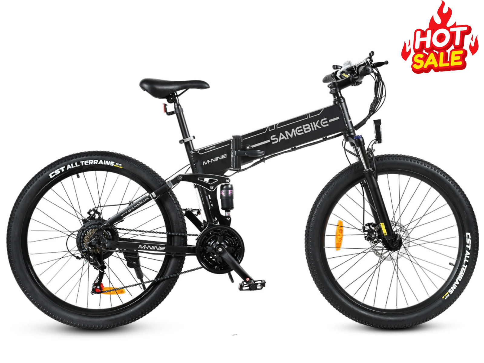 SAMEBIKE LO26-II-YD 900W | Vélo électrique pliant 48V 14Ah